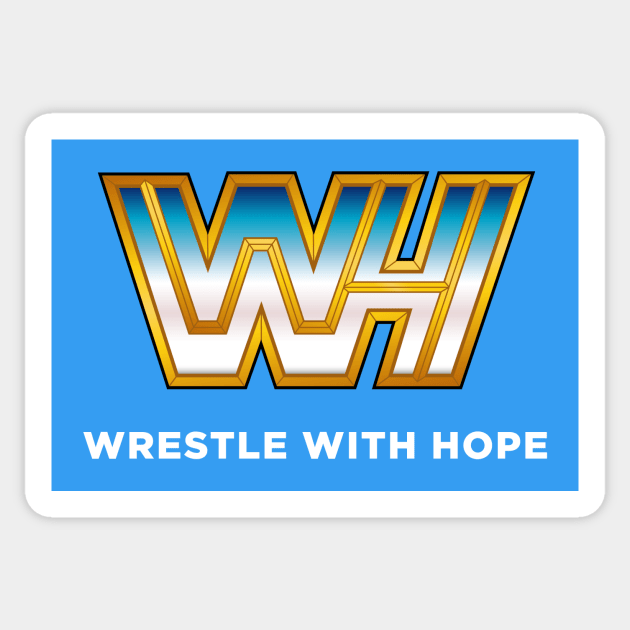 Wrestle with Hope Logo Sticker by WrestleWithHope